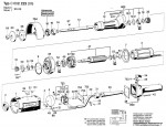 Bosch 0 602 223 076 ---- Hf Straight Grinder Spare Parts